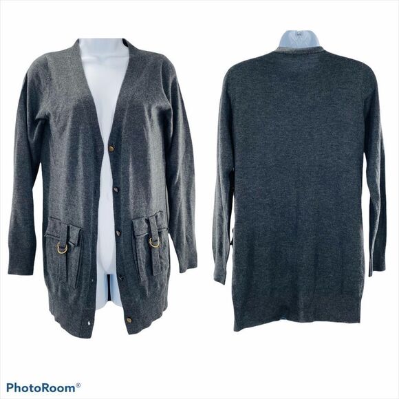 KERISMA Gray Cardigan Sweater - Picture 2 of 11